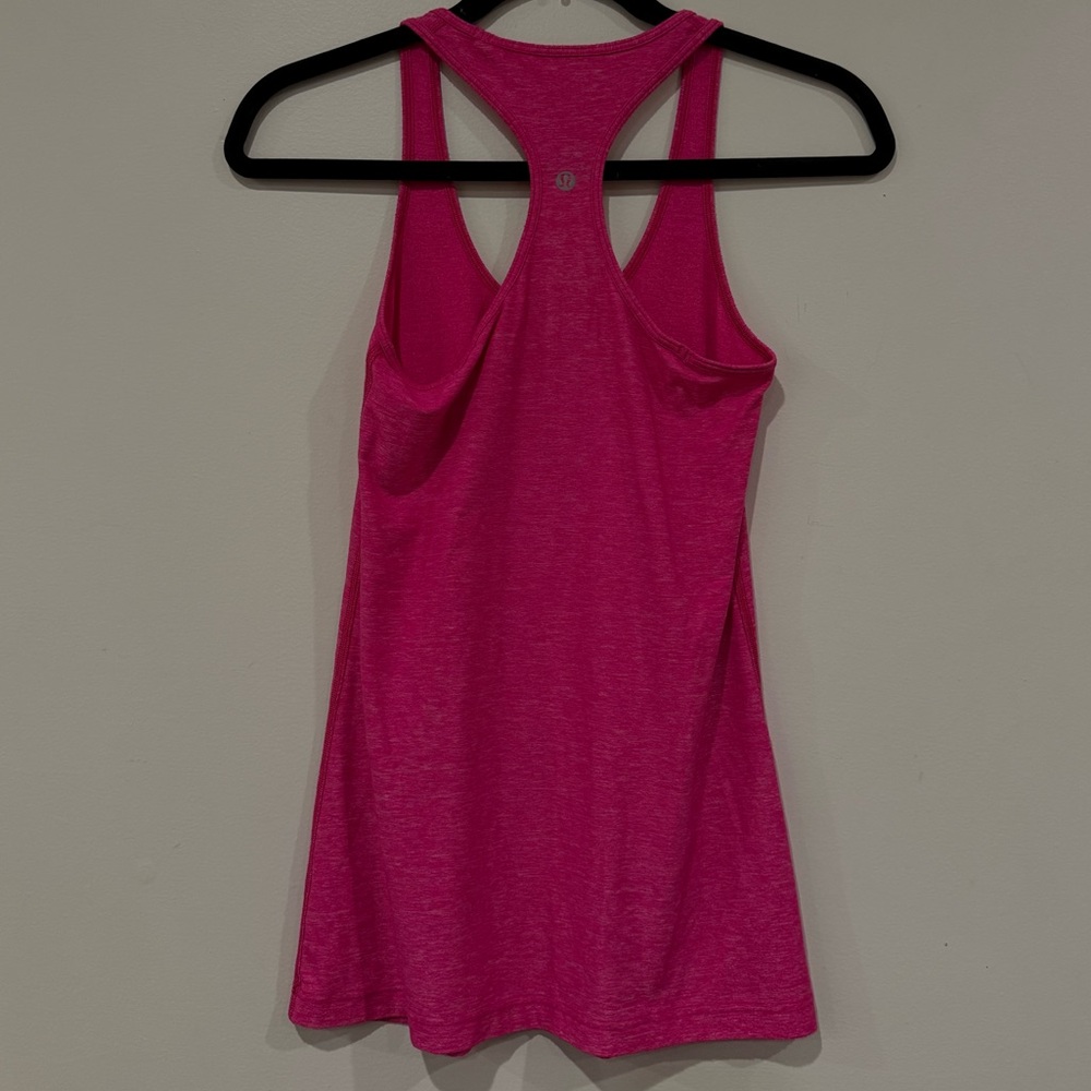 Lululemon Racerback Pink Tank Top - Picture 5 of 6